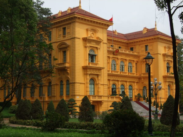 Kolonialverwaltung der Franzosen in Hanoi