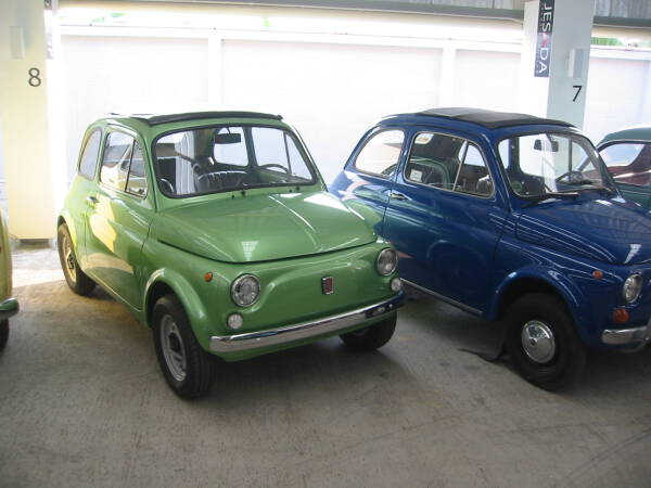 Fiat 500 im Jesada Museum, Bangkok