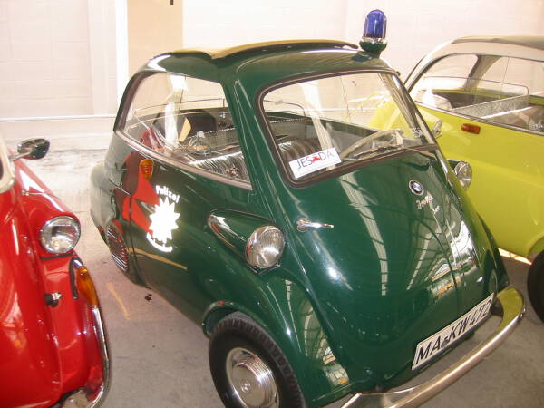 Polizei-Isetta Mannheim im Jesada Museum, Bangkok