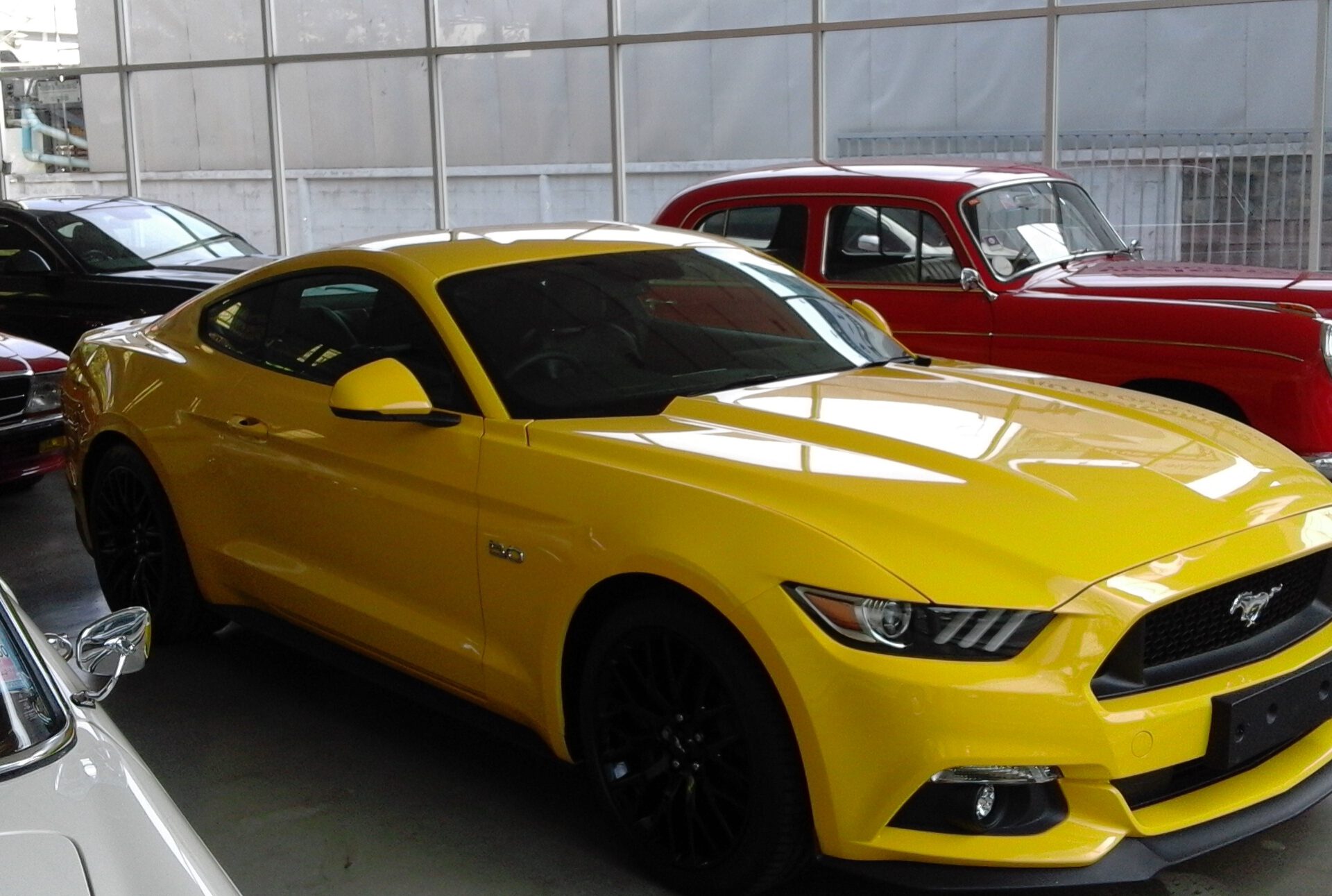 Der gelbe Mustang
